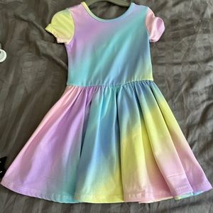 NWT PixieLane ombré pastel simply soft twirl dress size 3t